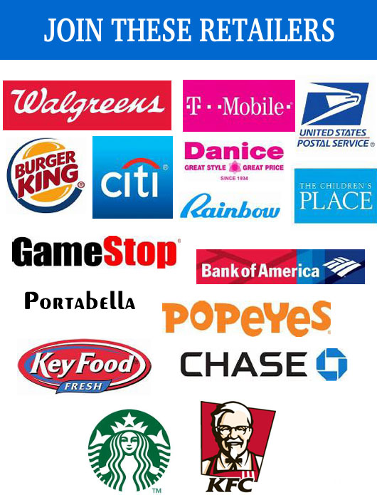 Join these Retailers - logos of companies in the area of 3466 Jerome Ave.